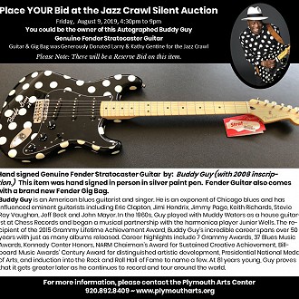 Autographed Buddy Guy Guitar, Genuine Stratocaster