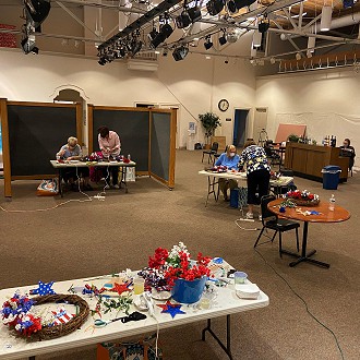 4th of July Wreath Making Workshop with Alexix Hardin