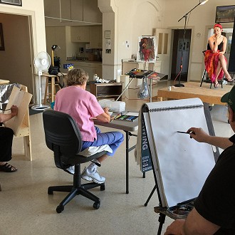 From Life Drawing Class with Lori Beringer
