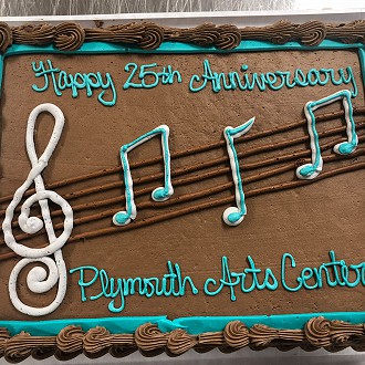 Anniversary Cake Celebrating our 25th Anniversary, 2018
