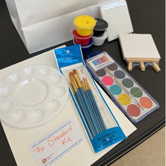 Standard Size Art Kit available at the PAC