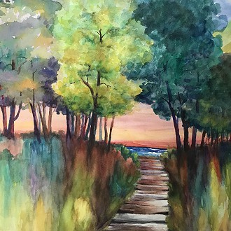 Colorful Terry Andre by Phyllis Brillowski