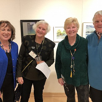 Visual Arts Team Members: Deb Heberlein, Pam Bronk, Kathy and Paul Sartori