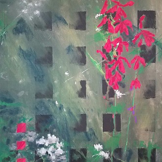 Levee Road Cardinal by Artist, Roberta Condon