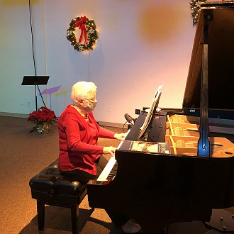 Thank you Mary Fellenz for the lovely Christmas music.
