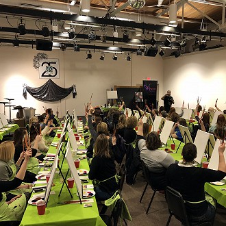 Wine and Paint Nite