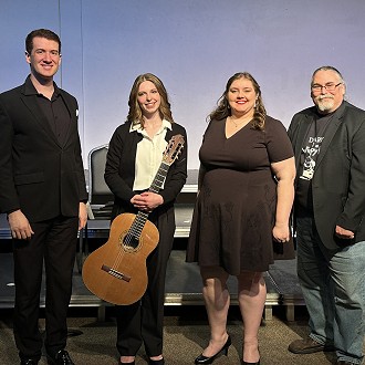 L to R: Ben Johnson; Annika Nelson; Emily Sonntag; Paul Sucherman