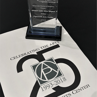 Plymouth Arts Center won the Impact Award from the Elkhart Lake Chamber of Commerce
