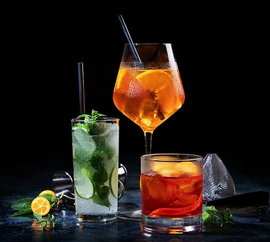 Two Albums Two Cocktails