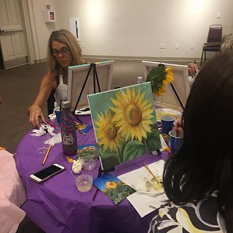 Wine and Paint Night with Mary Starnitcky